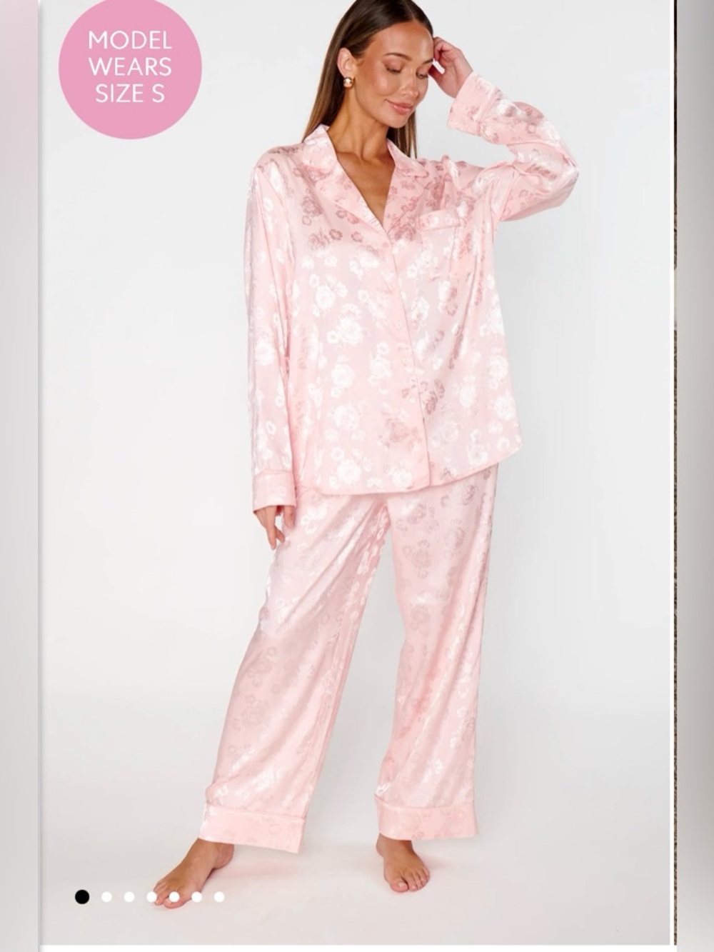 Show Me Your MUMU Light Pink Satin Pajama Bottoms